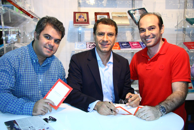 Abdo Medlej book signing